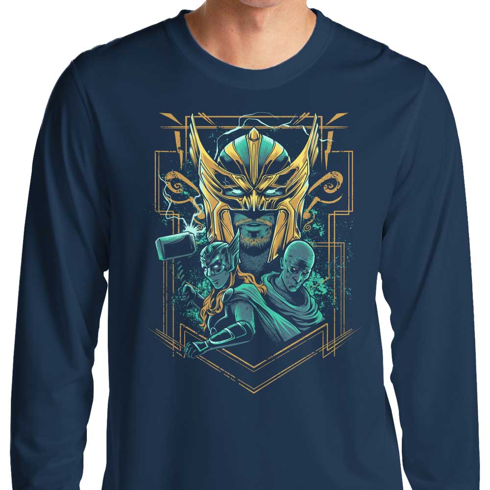 Glowing Thunder - Long Sleeve T-Shirt
