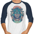 Glowing Werewolf - 3/4 Sleeve Raglan T-Shirt