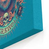 Glowing Werewolf - Canvas Print