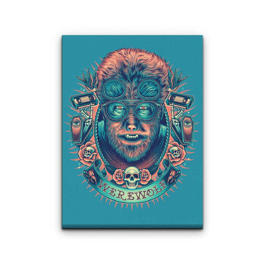 Glowing Werewolf - Canvas Print