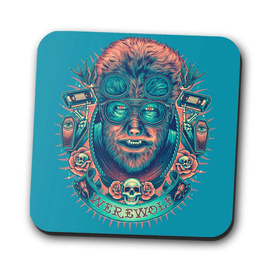 Glowing Werewolf - Coasters