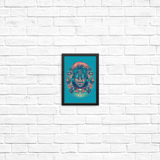 Glowing Werewolf - Posters & Prints