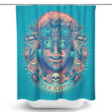 Glowing Werewolf - Shower Curtain