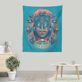 Glowing Werewolf - Wall Tapestry