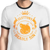 Gluttony is My Sin - Ringer T-Shirt