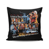 Go Back in Time - Throw Pillow
