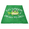 Go Green - Fleece Blanket
