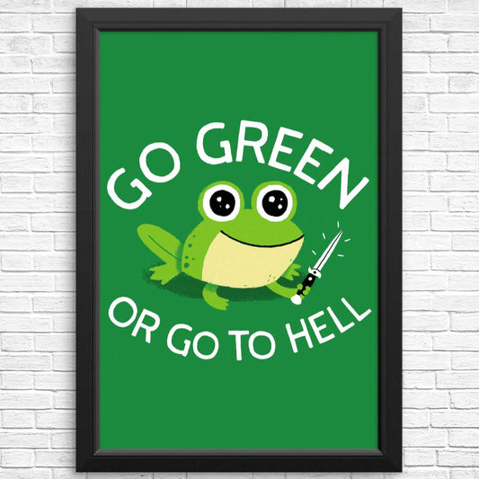 Go Green - Posters & Prints