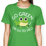 Go Green - Women's Apparel