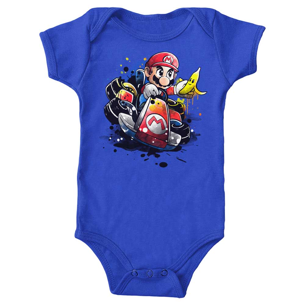 Go Kart Watercolor - Youth Apparel