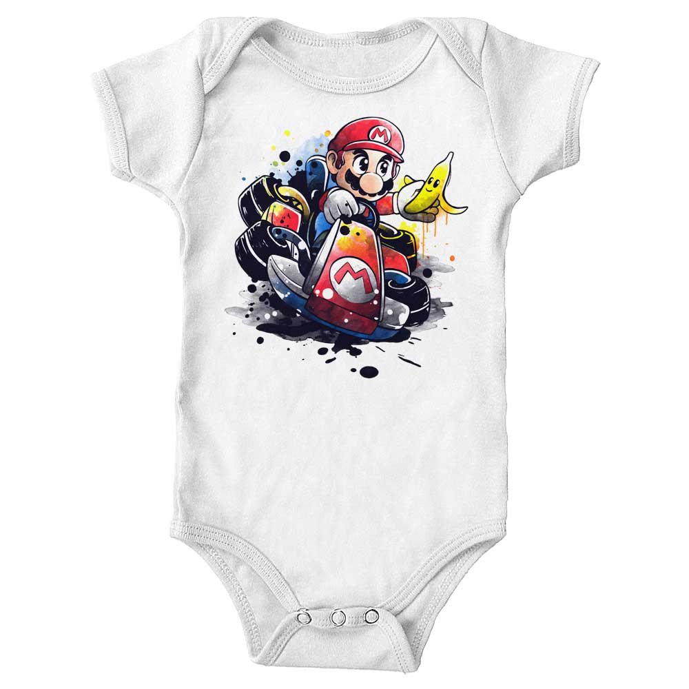 Go Kart Watercolor - Youth Apparel