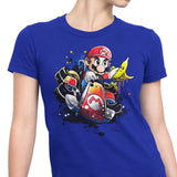 Go Kart Watercolor - Women's Apparel