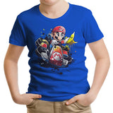 Go Kart Watercolor - Youth Apparel
