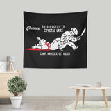 Go to Camp - Wall Tapestry