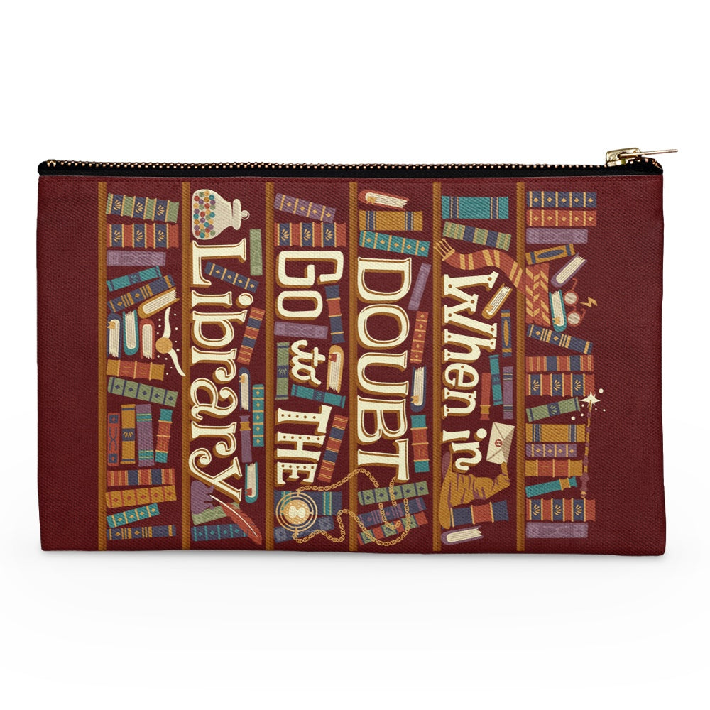 Go to the Library - Accessory Pouch