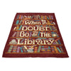 Go to the Library - Fleece Blanket