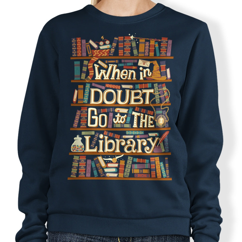 Go to the Library - Sweatshirt