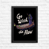 Go With the Flow - Posters & Prints