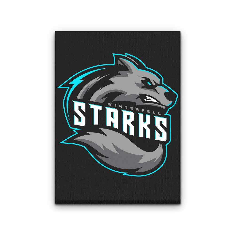 Go Wolves - Canvas Print