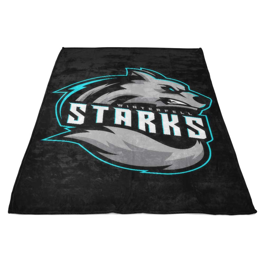 Go Wolves - Fleece Blanket