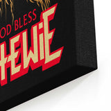 God Bless Chewie - Canvas Print