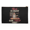 God is Busy - Accessory Pouch