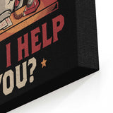 God is Busy - Canvas Print