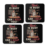 God is Busy - Coasters
