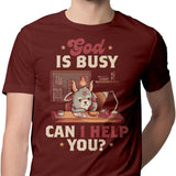 God is Busy - Men's Apparel