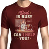 God is Busy - Men's Apparel