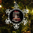 God is Busy - Ornament