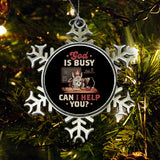 God is Busy - Ornament