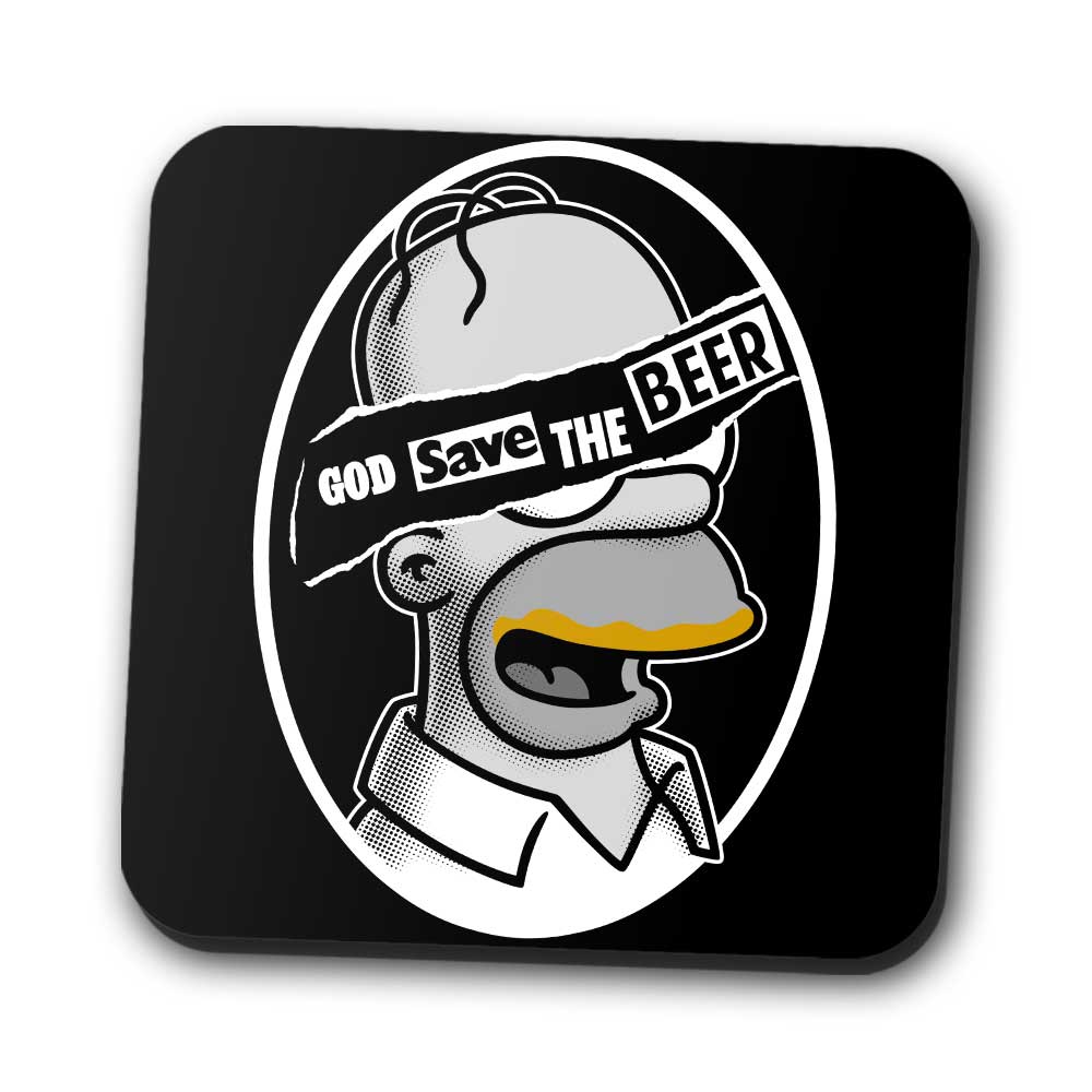 God Save the Beer - Coasters