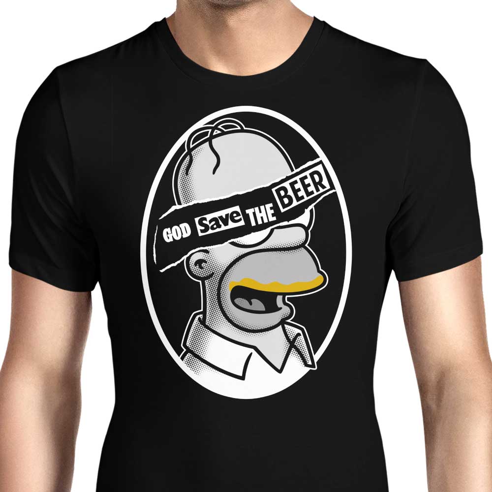 God Save the Beer - Men's Apparel