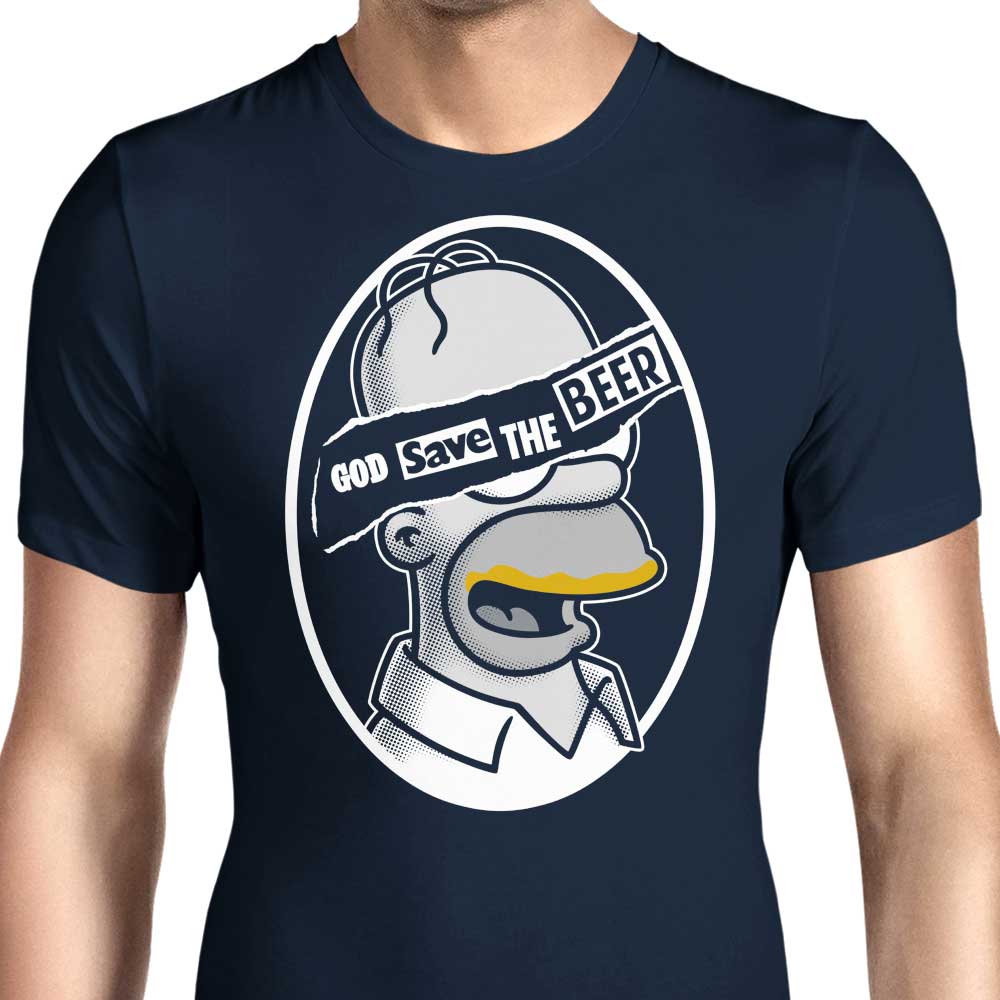 God Save the Beer - Men's Apparel