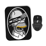 God Save the Beer - Mousepad