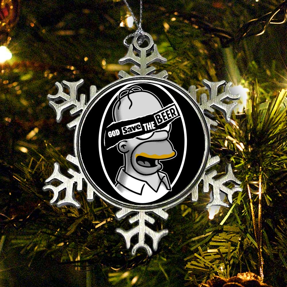 God Save the Beer - Ornament