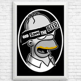 God Save the Beer - Posters & Prints