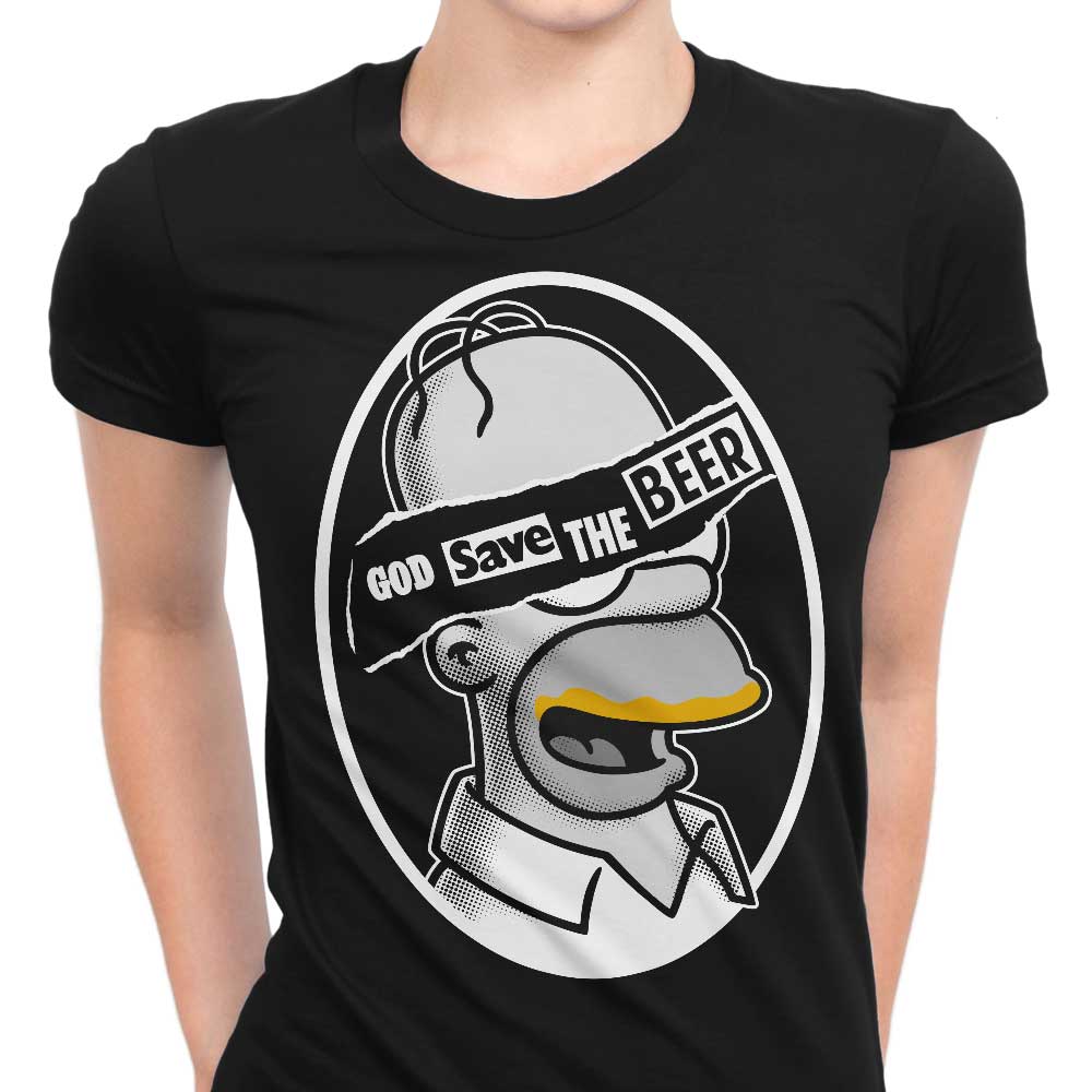 God Save the Beer - Women's Apparel
