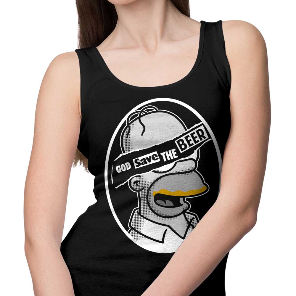 God Save the Beer - Tank Top