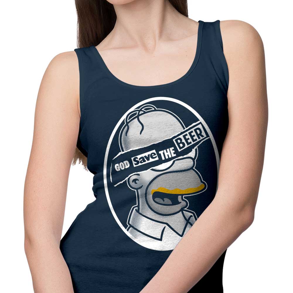 God Save the Beer - Tank Top