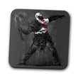 God Throwing Axe - Coasters