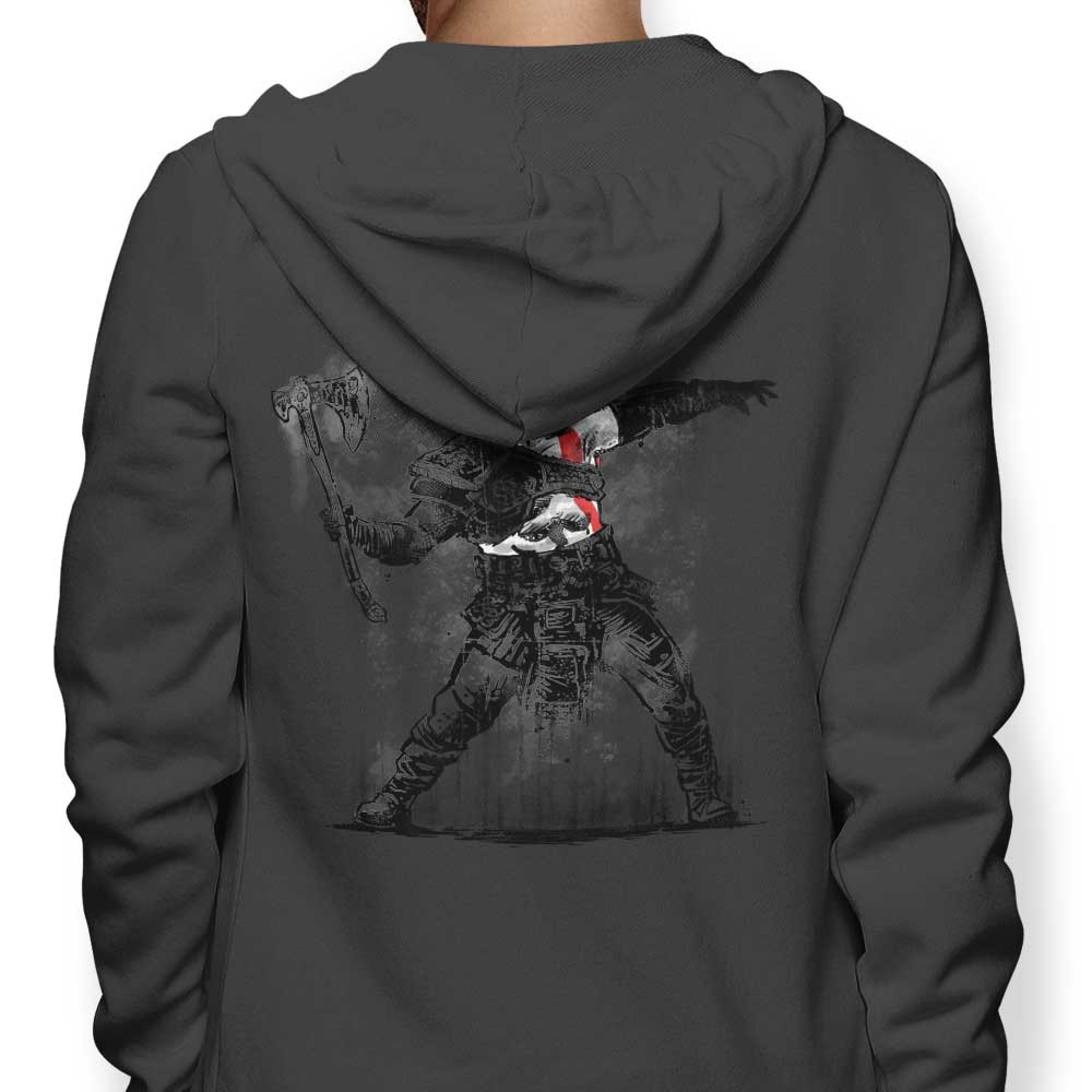 God Throwing Axe - Hoodie
