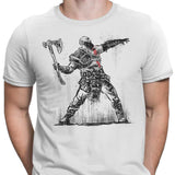 God Throwing Axe - Men's Apparel