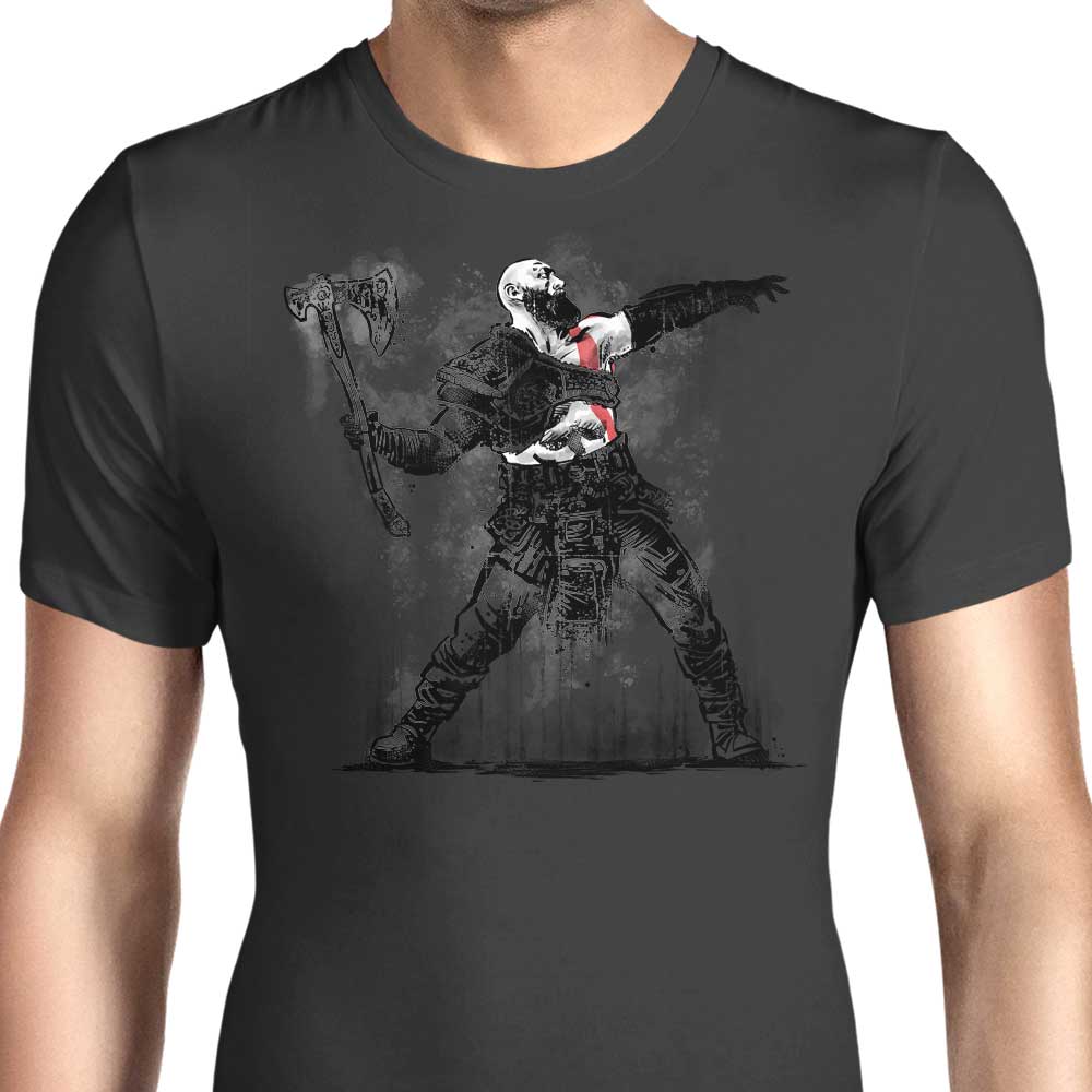 God Throwing Axe - Men's Apparel