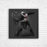 God Throwing Axe - Posters & Prints