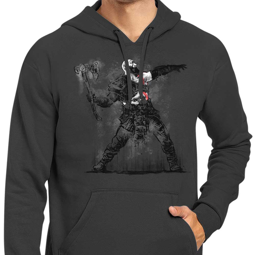 God Throwing Axe - Hoodie