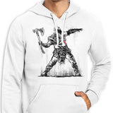 God Throwing Axe - Hoodie