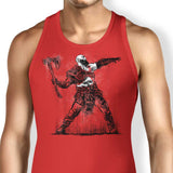 God Throwing Axe - Tank Top