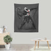 God Throwing Axe - Wall Tapestry